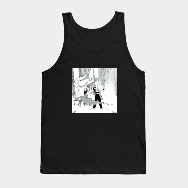 golden boy Tank Top by theblack futur